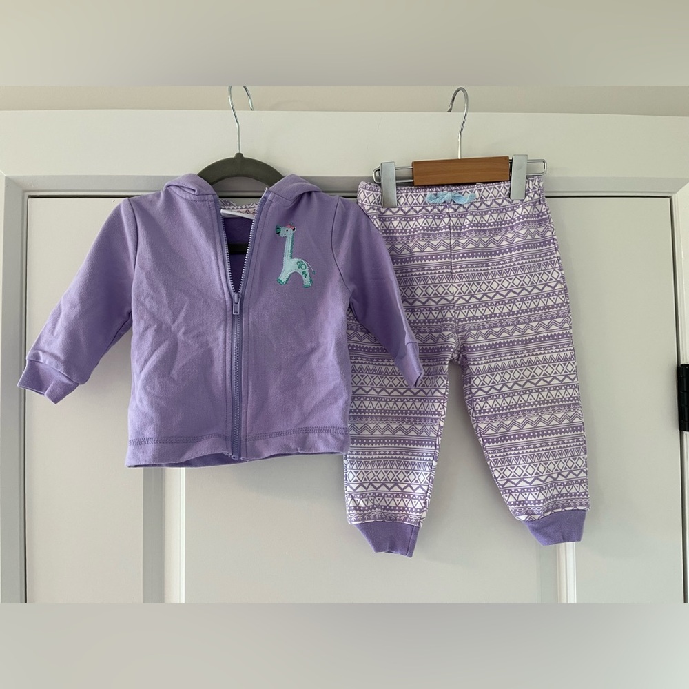 Fisher price baby girl 2 piece track suit